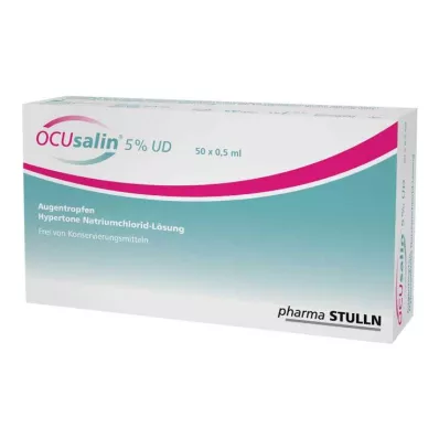 OCUSALIN 5% UD Acu pilieni, 50X0,5 ml OCUSALIN 5% UD Acu pilieni, 50X0,5 ml