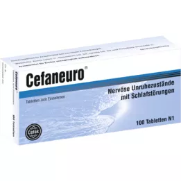 CEFANEURO Tabletes, 100 gab