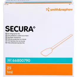 SECURA Nekairinošs ādas aizsardzības aplikators, 25X1 ml