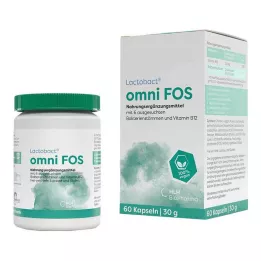 LACTOBACT omni FOS kapsulas ar zarnu apvalku, 60 gab