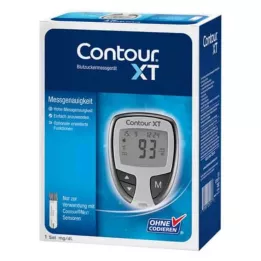 CONTOUR XT Uzstādīt mg/dl, 1 gab