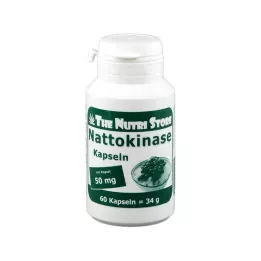 NATTOKINASE 50 mg kapsulas, 60 gab