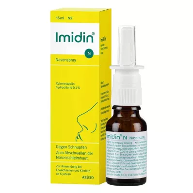 Imidīns N deguna aerosols, 15 ml Imidīns N deguna aerosols, 15 ml