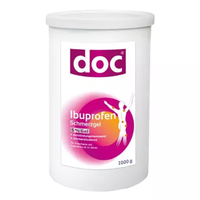 DOC IBUPROFEN Pretsāpju gēla 5 % dozatora kārtridžs, 1 kg