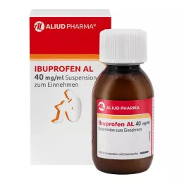 IBUPROFEN AL 40 mg/ml perorālā suspensija, 100 ml