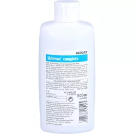SKINMAN pilnīga roku dezinfekcijas līdzekļa dozatora pudele, 500 ml