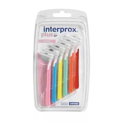 INTERPROX plus Blisteri Mix bezkrāsaini starpzobu asorti, 6 gab INTERPROX plus Blisteri Mix bezkrāsaini starpzobu asorti, 6 gab