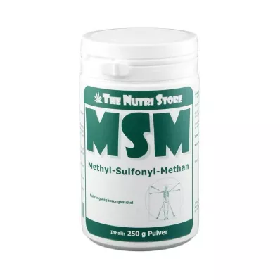 MSM 100% tīrs metilsulfonilmetāna pulveris, 250 g MSM 100% tīrs metilsulfonilmetāna pulveris, 250 g