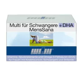 MULTI FÜR Grūtnieces+DHA MensSana kapsulas, 60 kapsulas