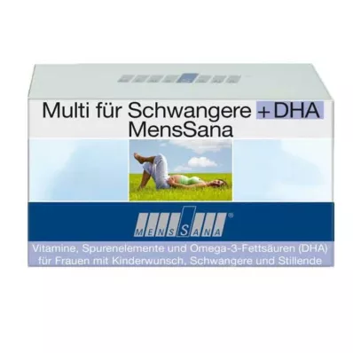 MULTI FÜR Grūtnieces+DHA MensSana kapsulas, 60 kapsulas MULTI FÜR Grūtnieces+DHA MensSana kapsulas, 60 kapsulas