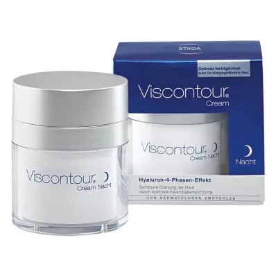 VISCONTOUR Nakts krēms, 50 ml