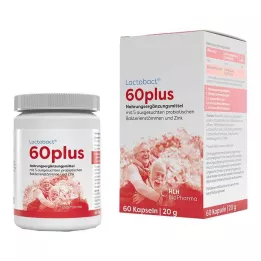LACTOBACT 60plus kapsulas ar enterisko apvalku, 60 gab