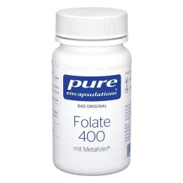 PURE ENCAPSULATIONS Folāti 400 kapsulas, 90 kapsulas