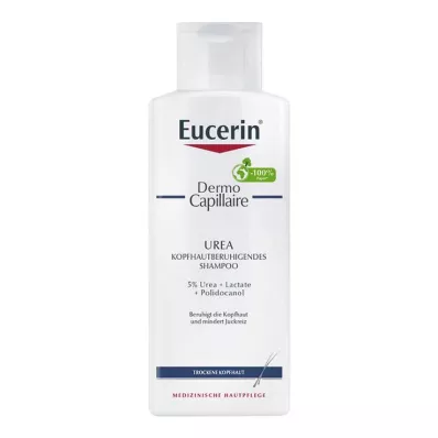 EUCERIN DermoCapillaire galvas ādu nomierinošs urīnvielas šampūns, 250 ml