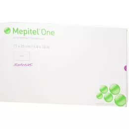 MEPITEL Viens 17x25 cm silikona tīklveida pārsējs, 5 gab