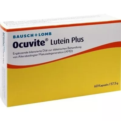 OCUVITE Luteīns Plus kapsulas, 60 kapsulas