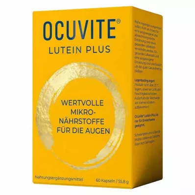 OCUVITE Luteīns Plus kapsulas, 60 kapsulas