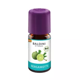 BERGAMOTTE ÖL ēteriskās organiskās smaržas Baldini, 5 ml