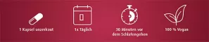 Instructions for use for Melatonīna 1 mg kapsulas, 50 gab - 2