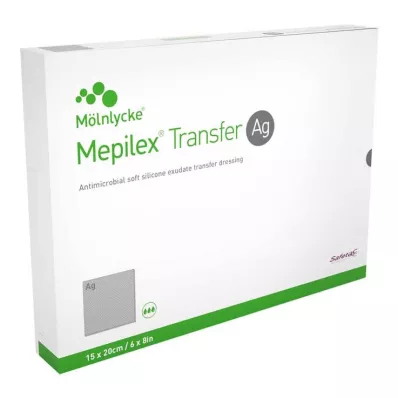 Mepilex Transfer Ag putu pārsējs 15x20cm, 10 gab