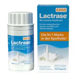 LACTRASE 6 000 FCC Kapsulas, 100 gab