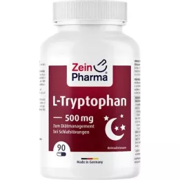 L-TRYPTOPHAN 500 mg kapsulas, 90 gab