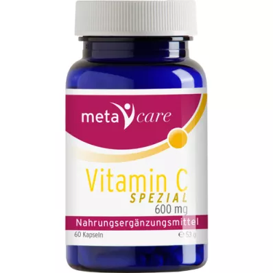 META-CARE C vitamīna speciālās kapsulas, 60 gab