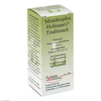 MISTEL-TROPFEN Hofmaņa tradicionālais, 50 ml