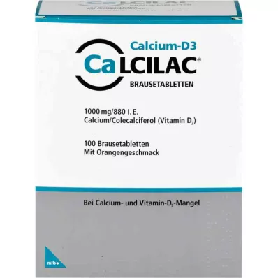 Calcilac 1000mg/880 starptautiskās vienības (100 gab.)