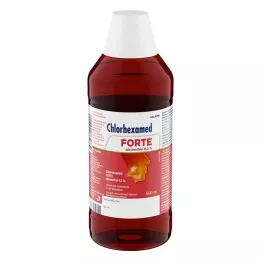 CHLORHEXAMED FORTE bezalkoholiskais 0,2% šķīdums, 600 ml