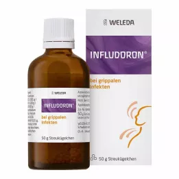 INFLUDORON Smidzinātās granulas, 50 g