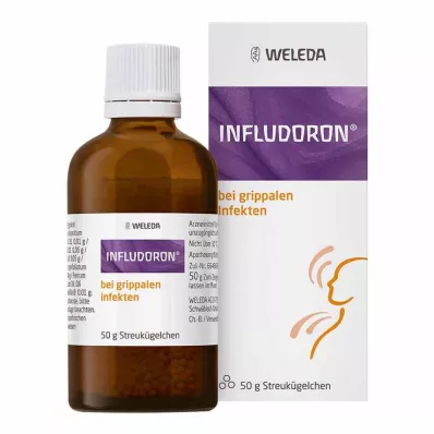 INFLUDORON Smidzinātās granulas, 50 g