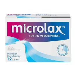 MICROLAX Rektālā šķīduma klizmas, 12X5 ml