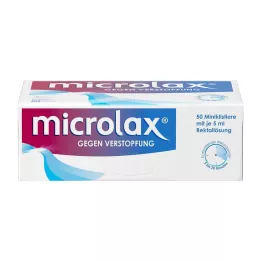 MICROLAX Rektālā šķīduma klizmas, 50X5 ml