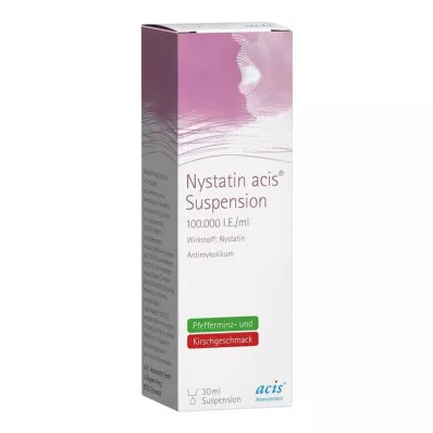 Nistatīna acis suspensija, 30 ml