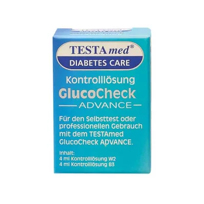 TESTAMED GlucoCheck Advance kontroles šķīdums, 4 ml TESTAMED GlucoCheck Advance kontroles šķīdums, 4 ml