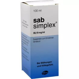 SAB simplex perorālā suspensija 100 ml, 100 ml