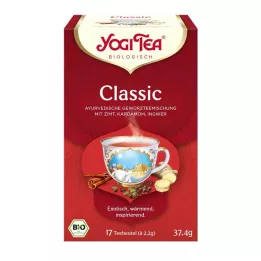 YOGI TEA Classic tējas filtrēšanas maisiņš, 17X2,2 g