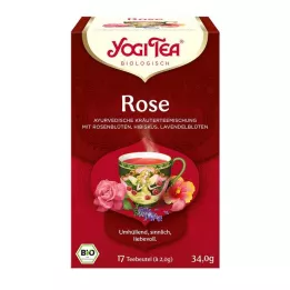 YOGI TEA Rožu organiskais filtrēšanas maisiņš, 17X2 g