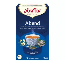 YOGI TEA Vakara organiskās tējas filtrēšanas maisiņš, 17X1,8 g
