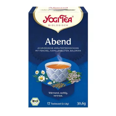 YOGI TEA Vakara organiskās tējas filtrēšanas maisiņš, 17X1,8 g
