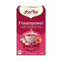 YOGI TEA Sieviešu enerģijas tējas organiskie filtrēšanas maisiņi, 17X1,8 g