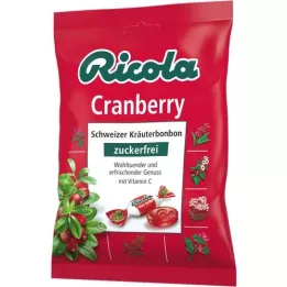 RICOLA o.Z. maisiņš dzērveņu konfekšu, 75 g