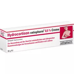 HYDROCORTISON-ratiopharm 0,5% krēms, 30 g