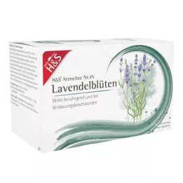 H&S Lavandas ziedu filtrēšanas maisiņš, 20X1,0 g