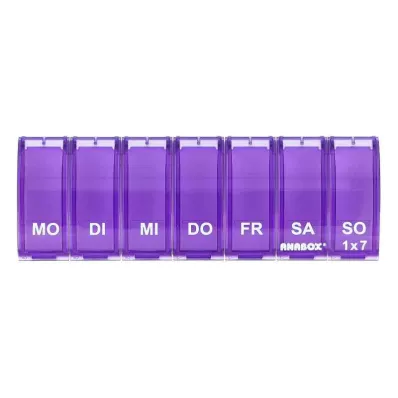 ANABOX 1x7 violeta, 1 gab
