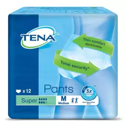 TENA PANTS super M ConfioFit vienreizlietojamās bikses, 12 gab