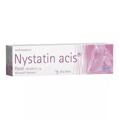 Nistatīna acis pasta, 20 g Nistatīna acis pasta, 20 g