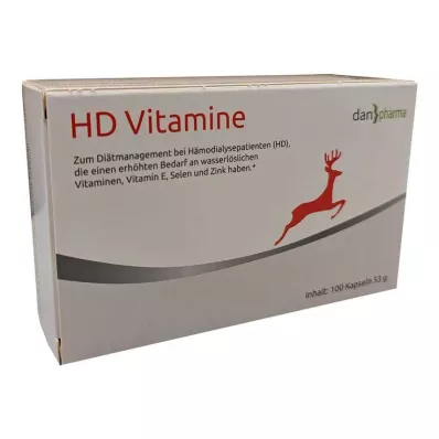 HD Vitamīnu kapsulas, 100 gab