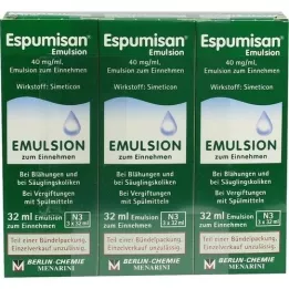 ESPUMISAN Emulsija, 3X32 ml